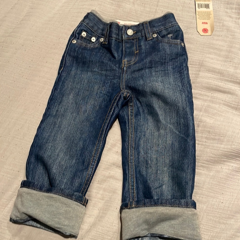 Toddler Levi’s pull on pant 24mths 514 straight